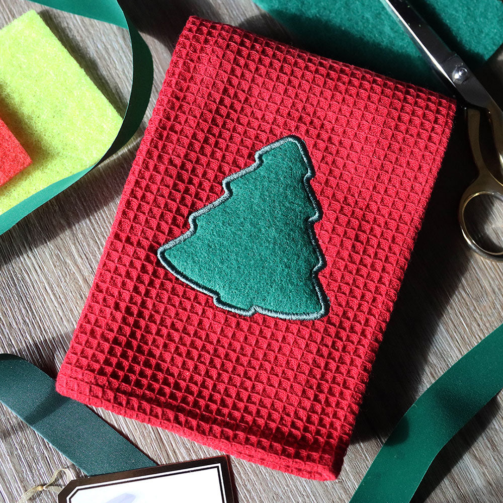 Christmas Tree Scour Patch (Applique)