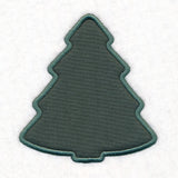 Christmas Tree Scour Patch (Applique)