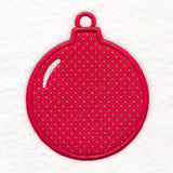 Christmas Ornament Scour Patch (Applique)