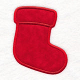Christmas Stocking Scour Patch (Applique)