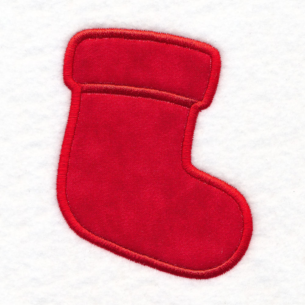 Christmas Stocking Scour Patch (Applique)