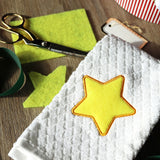 Christmas Star Scour Patch (Applique)