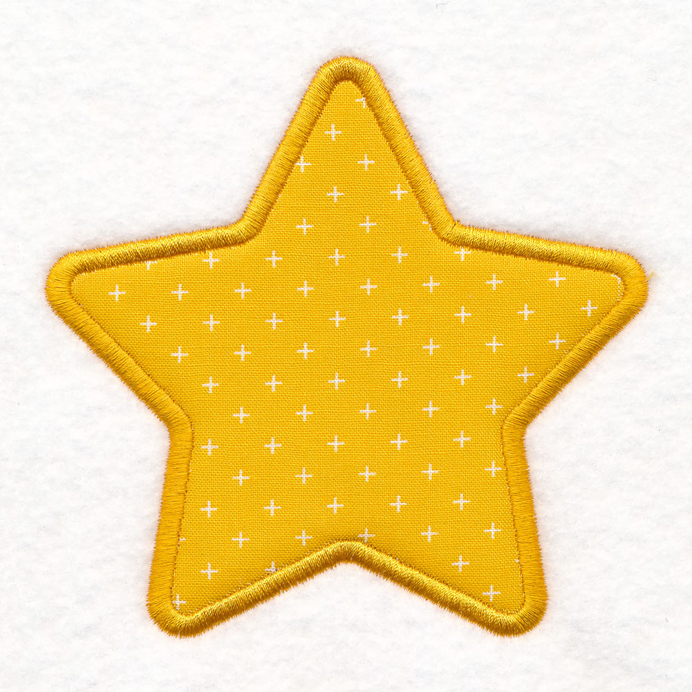 Christmas Star Scour Patch (Applique)
