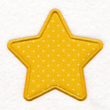 Christmas Star Scour Patch (Applique)
