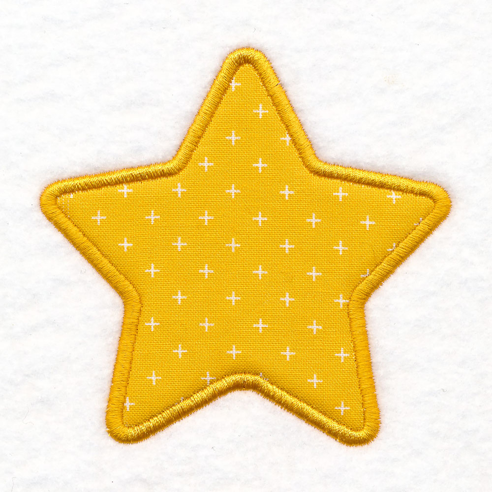 Christmas Star Scour Patch (Applique)