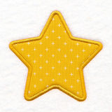 Christmas Star Scour Patch (Applique)