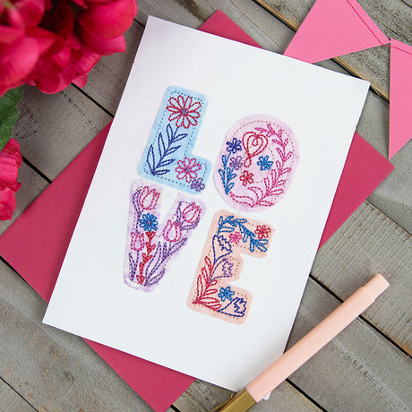 Love (Applique Cardstock)