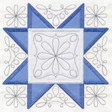 Prairie Star Quilt Block (In-the-Hoop)