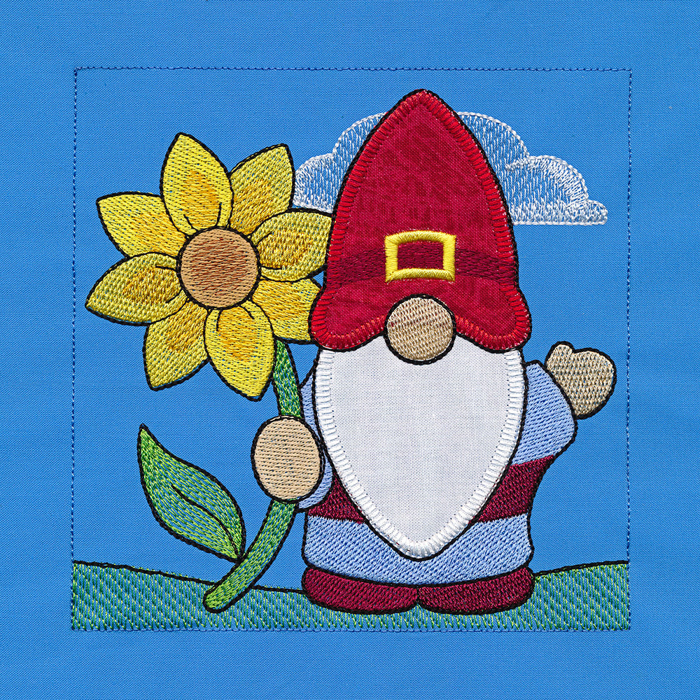 Spring Gnomes Build-a-Scene 1 (Applique)