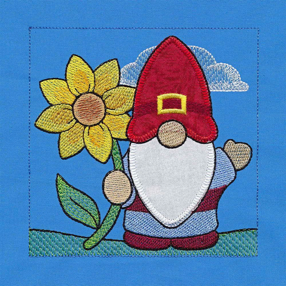 Spring Gnomes Build-a-Scene 1 (Applique)
