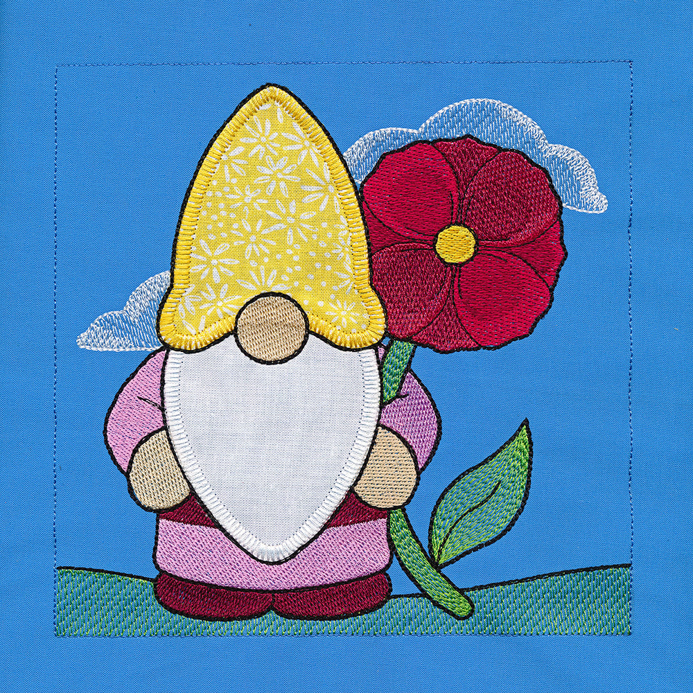 Spring Gnomes Build-a-Scene 2 (Applique)