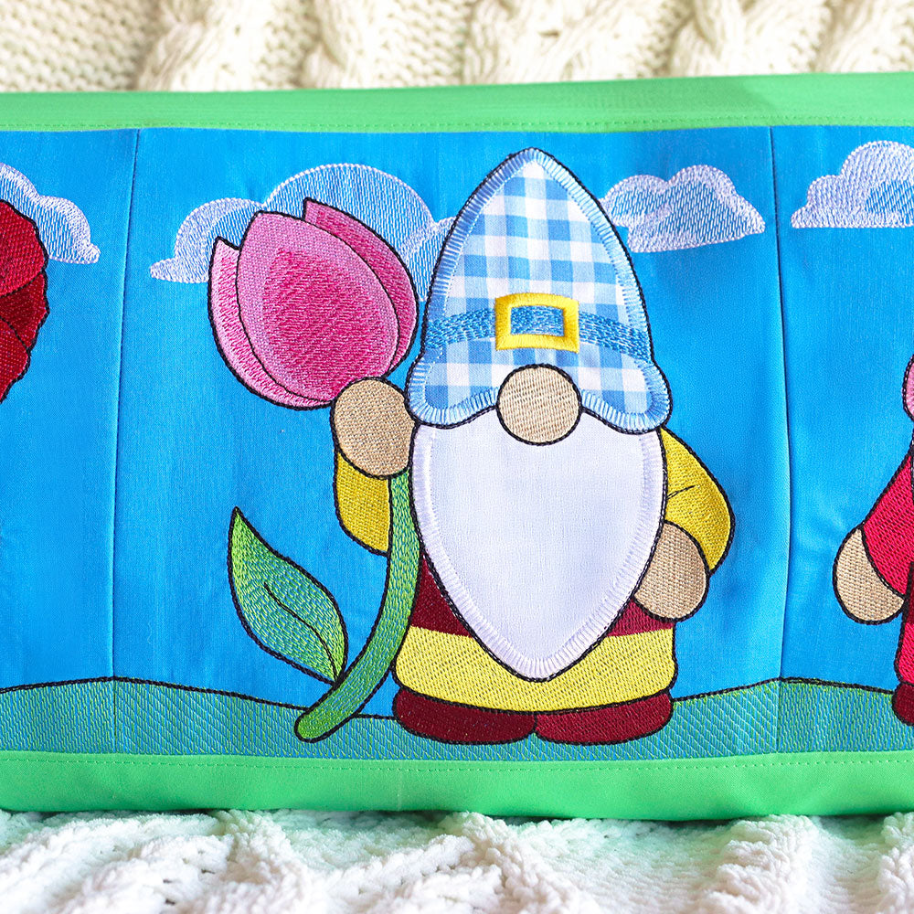 Spring Gnomes Build-a-Scene 3 (Applique)