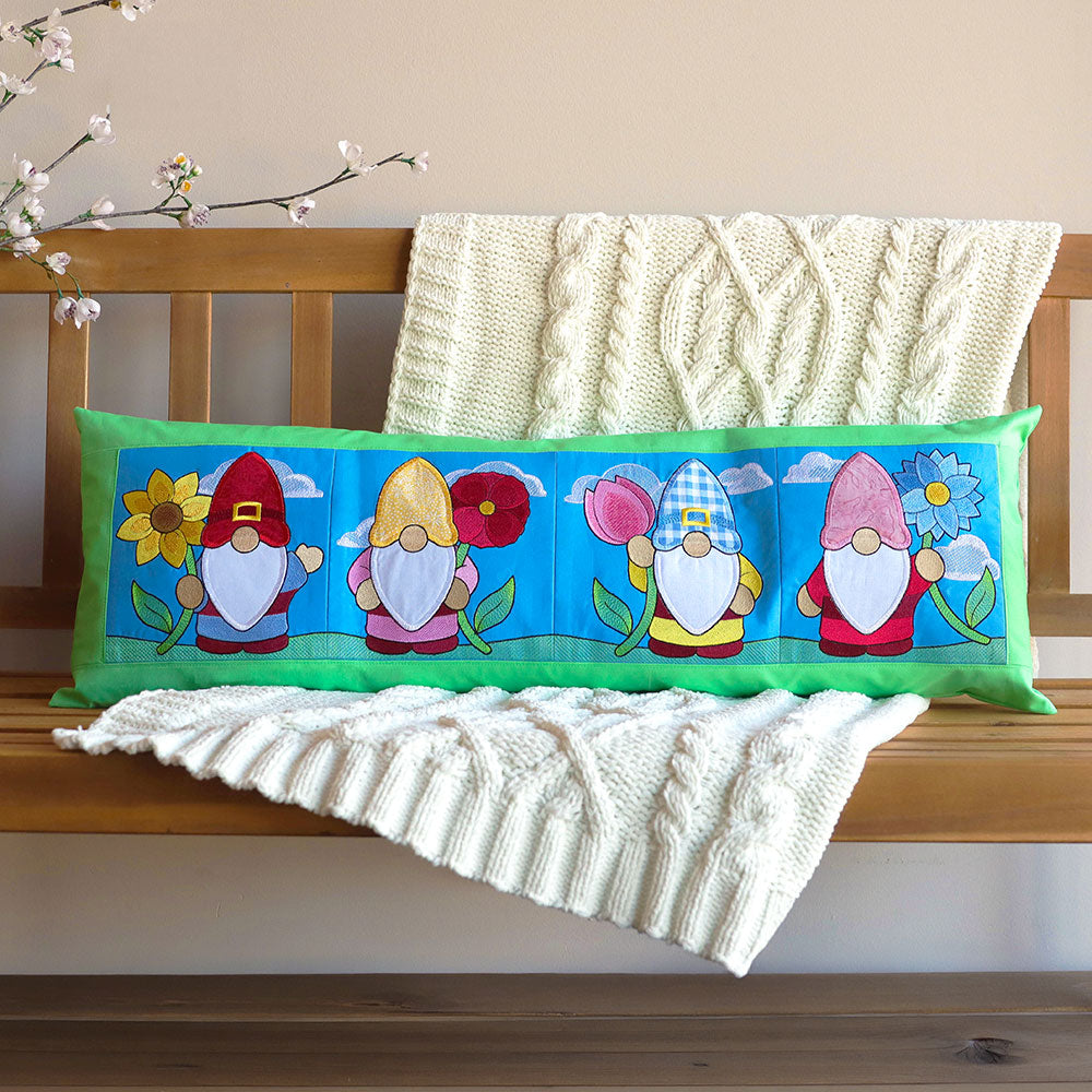 Spring Gnomes Build-a-Scene 3 (Applique)