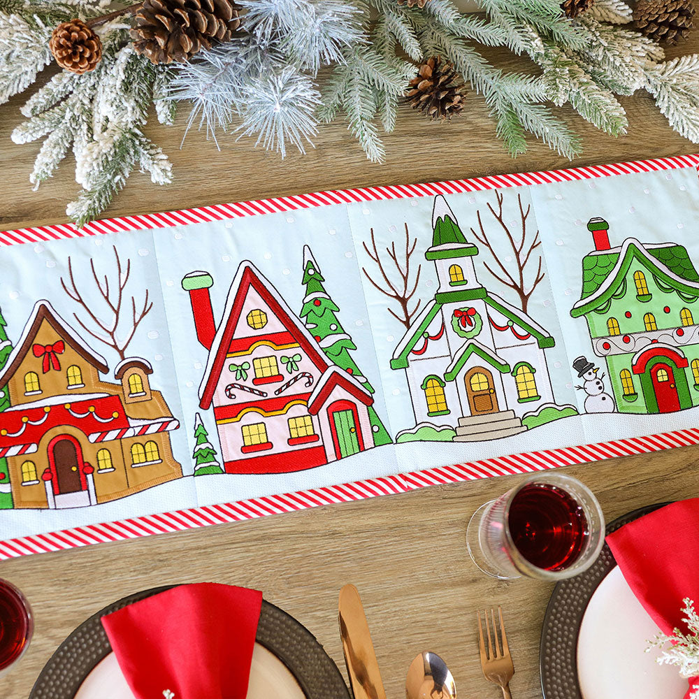 Christmas Village Build-a-Scene - Gingerbread House (Applique)
