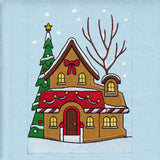 Christmas Village Build-a-Scene - Gingerbread House (Applique)