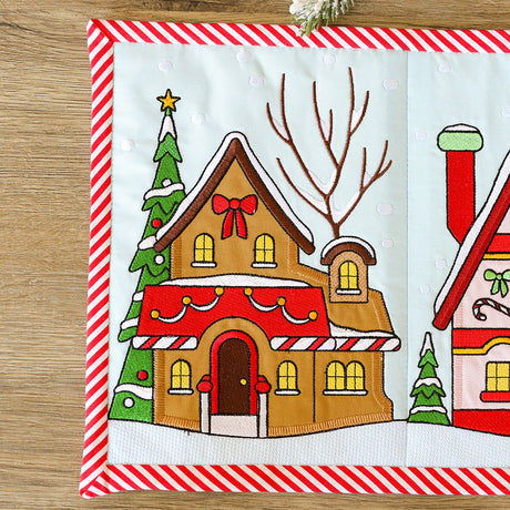 Christmas Village Build-a-Scene - Gingerbread House (Applique)