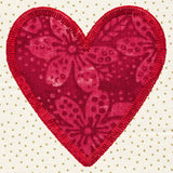 Primitive Americana Heart (Heirloom Applique)
