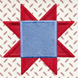 Primitive Americana Quilt Star (Heirloom Applique)