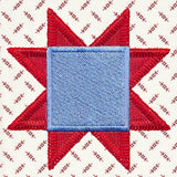 Primitive Americana Quilt Star (Heirloom Applique)