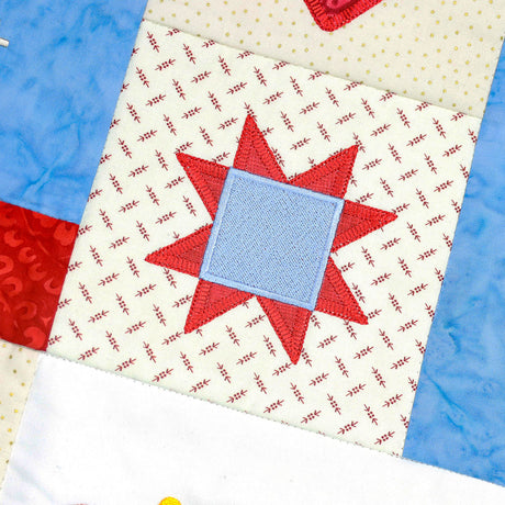 Primitive Americana Quilt Star (Heirloom Applique)