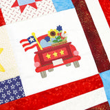 Primitive Americana Truck (Heirloom Applique)