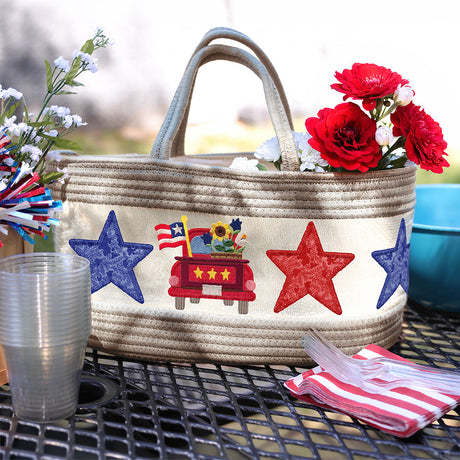 Primitive Americana Truck (Heirloom Applique)