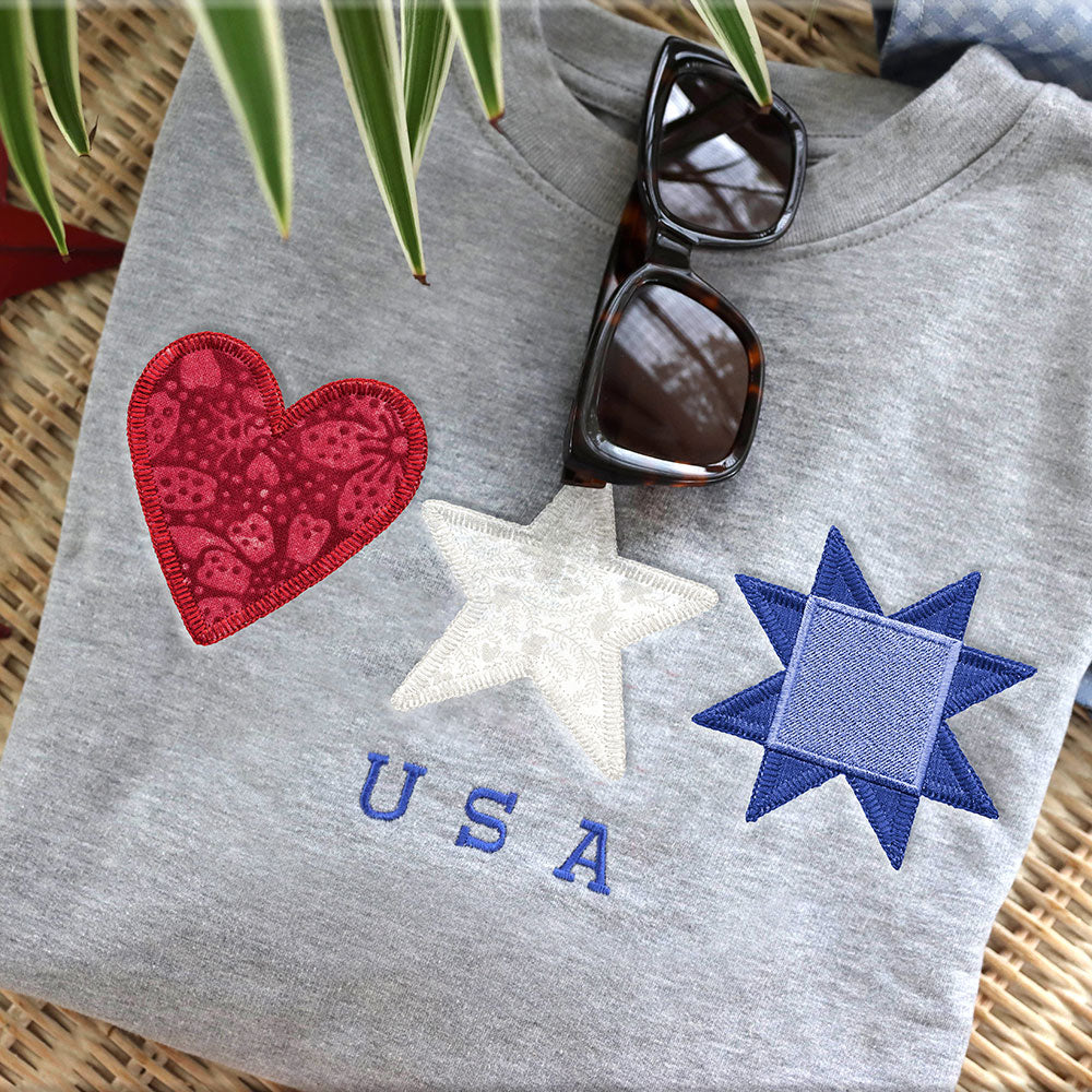 Primitive Americana Star (Heirloom Applique)