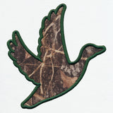 Flying Duck Silhouette (Applique)