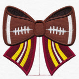 Football Ribbon (Split Seam Applique)