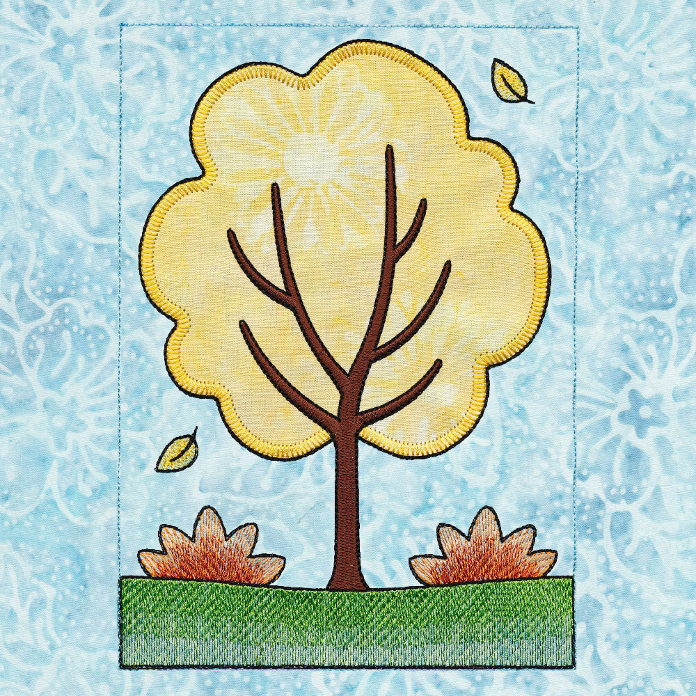 Fall Farm Build-a-Scene - Tree 1 (Applique)