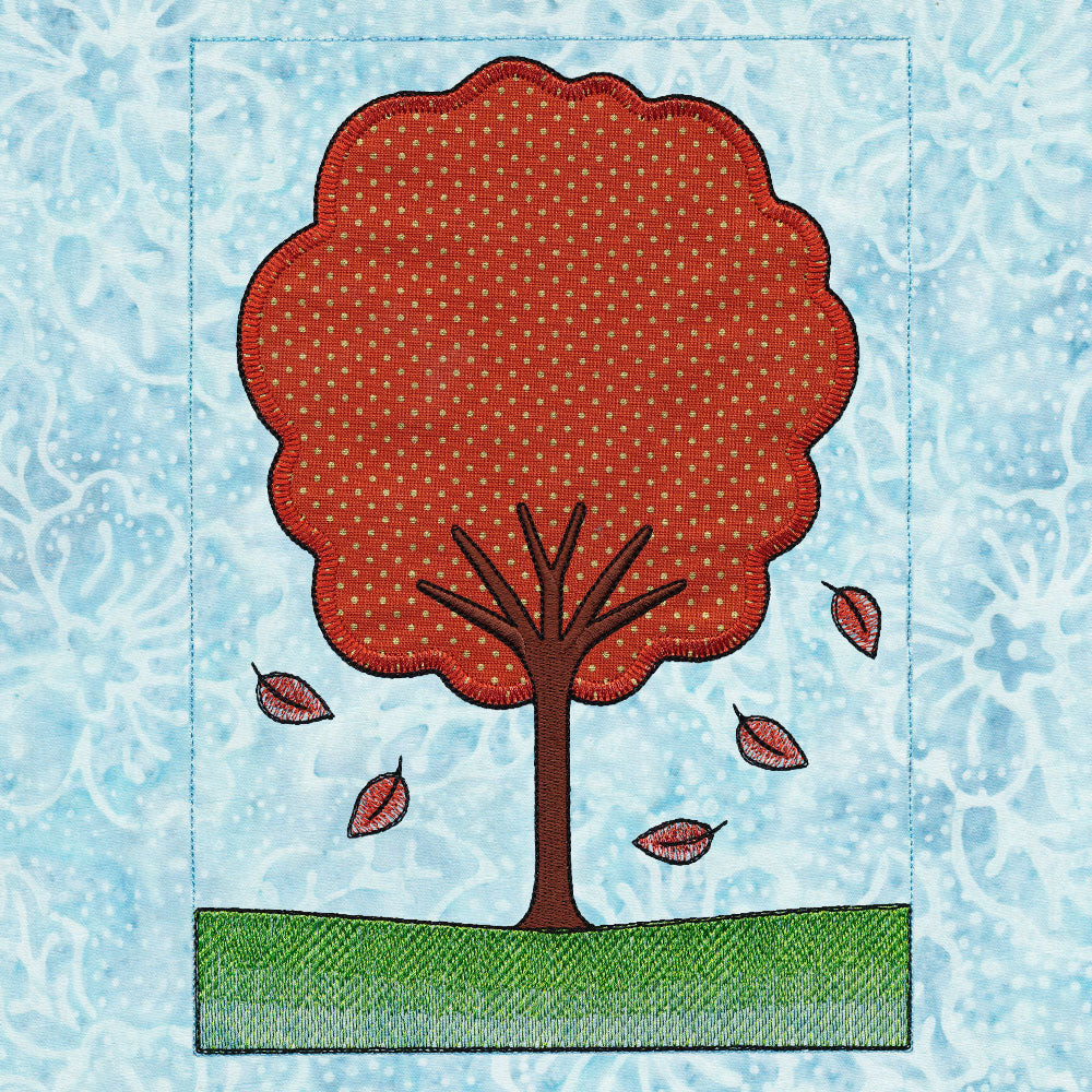 Fall Farm Build-a-Scene - Tree 2 (Applique)