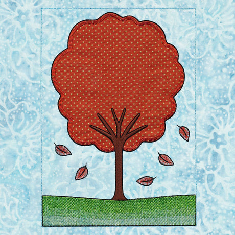 Fall Farm Build-a-Scene - Tree 2 (Applique)