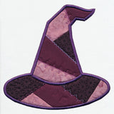 Crazy Patchwork Witch Hat (Applique)