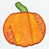 Crazy Patchwork Pumpkin (Applique)