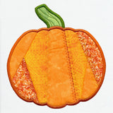 Crazy Patchwork Pumpkin (Applique)