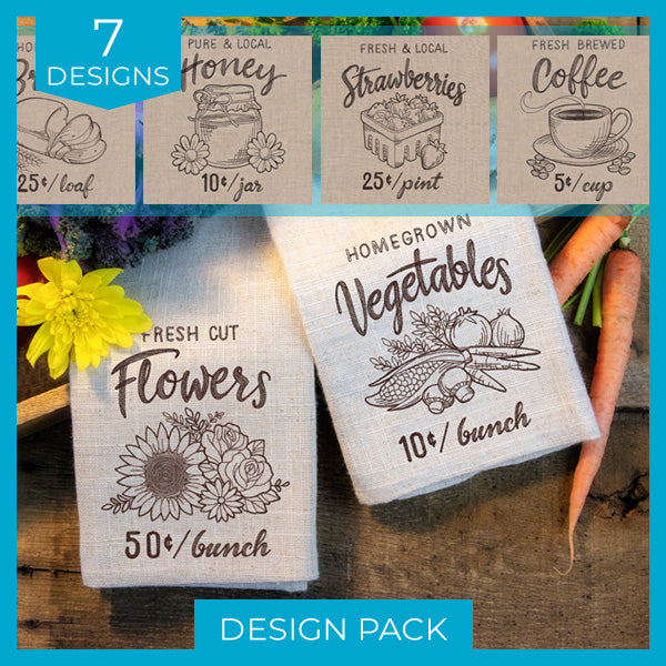 A Farmers Market Design Pack