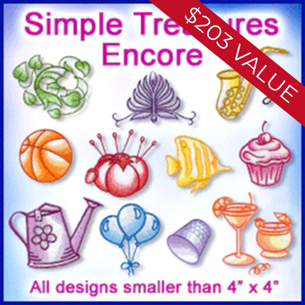 A Simple Treasures Encore Design Pack
