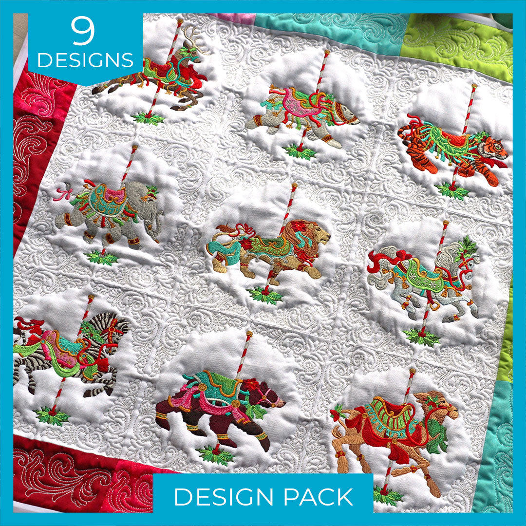 A Christmas Carousel Design Pack