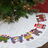 A Christmas Snowman Train Design Pack