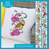 A U.S. Birds & Blooms Design Pack