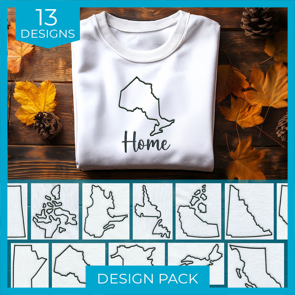 A Canadian Outlines Design Pack