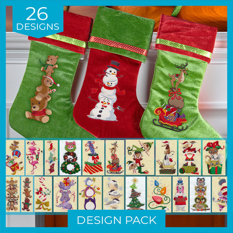 A Christmas Stack 'Em Up Design Pack