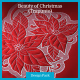 A Beauty of Christmas (Trapunto) Design Pack
