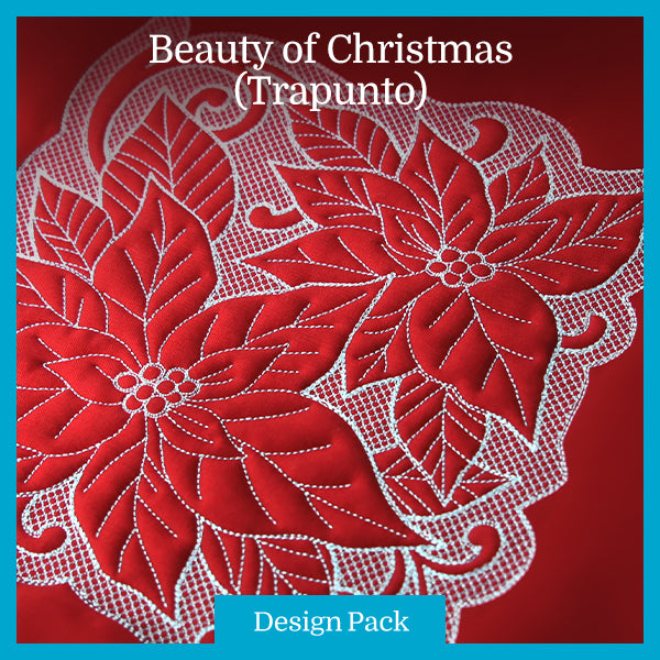 A Beauty of Christmas (Trapunto) Design Pack