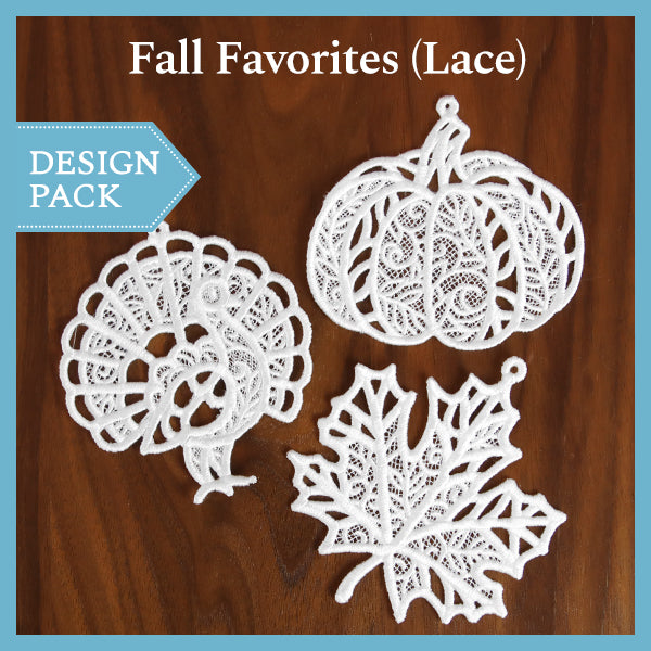 A Fall Favorites (Lace) Design Pack