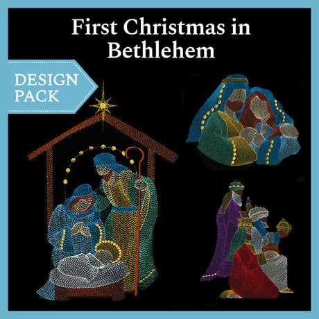 A First Christmas in Bethlehem Design Pack