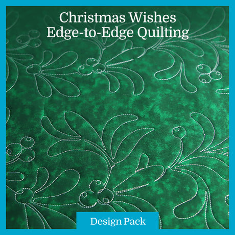 A Christmas Wishes (Edge-to-Edge Quilting) Design Pack