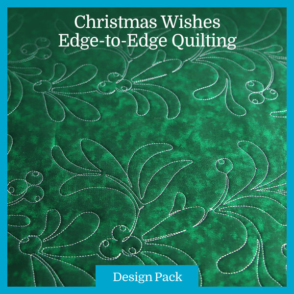 A Christmas Wishes (Edge-to-Edge Quilting) Design Pack