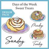 A Days of the Week Sweet Treats Design Pack