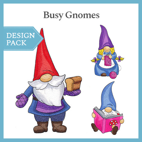 A Busy Gnome Design Pack